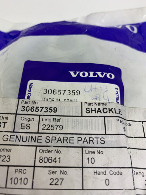 VOLVO C30 C70 S40 S60 S80 V50 V60 V70 XC70 XC90 BUSH SHACKLE 30657359 - Image 3